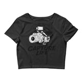 Capture Life Women’s Crop Tee