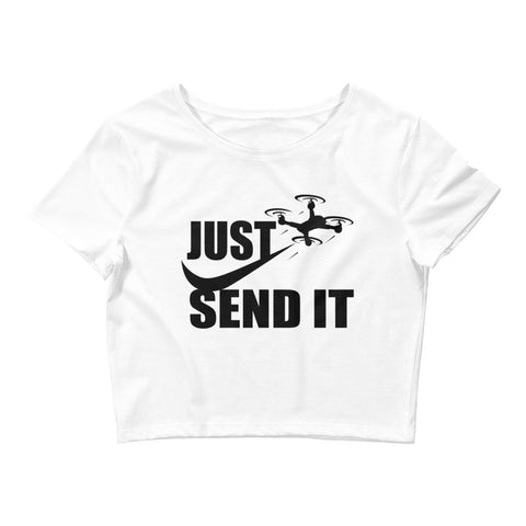 Just Send It Women’s Crop Tee